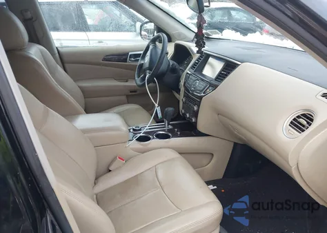2016 Nissan Pathfinder Platinum из США, поврежденный, VIN 5N1AR2MM4GC657634
